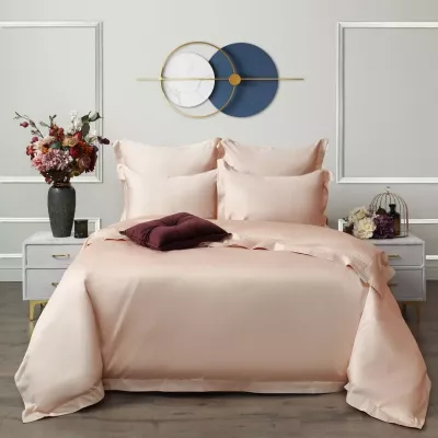 Комплект постельного белья Sofi de Marko "Моно" (крем), евро макси