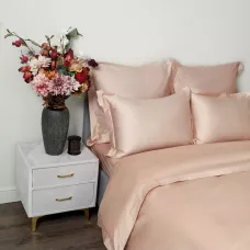 Комплект постельного белья Sofi de Marko "Моно" (крем), евро макси