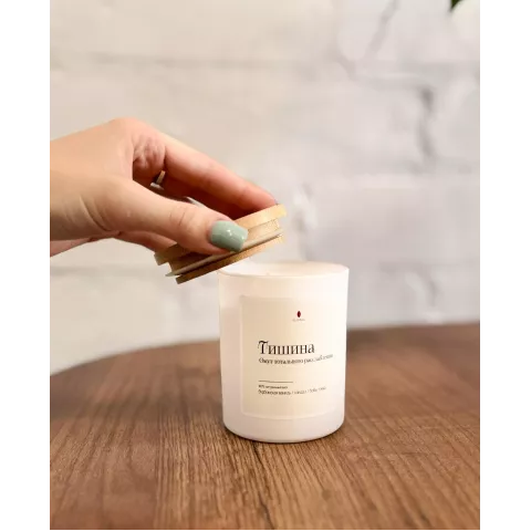 Свеча ароматическая FLAMMA "Тишина" (145гр), 1 шт
