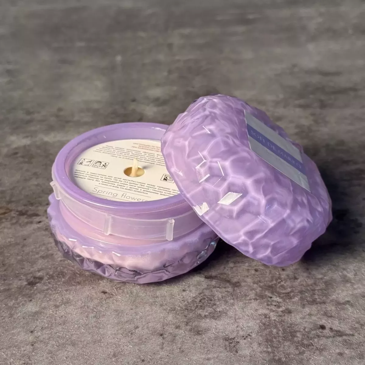 Свеча ароматическая Sofi De Marko "Spring flowers" (70гр)