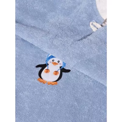 Пончо-полотенце Sofi de Marko “Рико” (голубое)