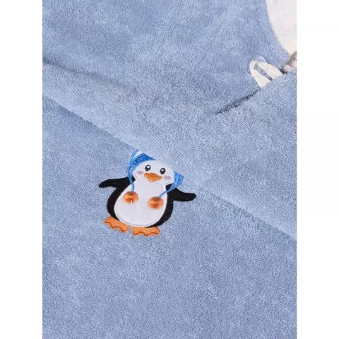 Пончо-полотенце Sofi de Marko “Рико” (голубое)