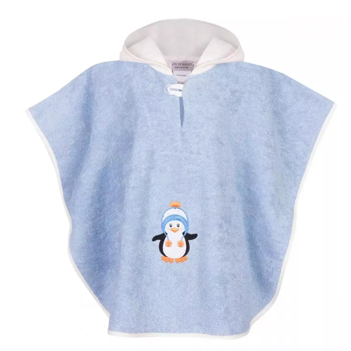 Пончо-полотенце Sofi de Marko “Рико” (голубое)