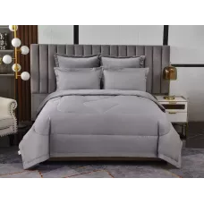 Комплект с одеялом Sofi De Marko "Энрике" (св серый-м), евро