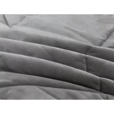 Комплект с одеялом-покрывалом Sofi De Marko “Энрике” (серый), семейный