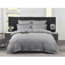 Комплект постельного белья Sofi de Marko "Изольда" (антрацит) евро