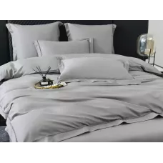 Комплект постельного белья Sofi de Marko "Изольда" (антрацит) евро