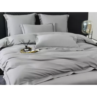 Комплект постельного белья Sofi de Marko "Изольда" (антрацит) евро