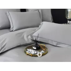 Комплект постельного белья Sofi de Marko "Изольда" (антрацит) евро