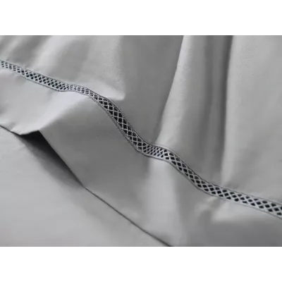 Комплект постельного белья Sofi de Marko "Изольда" (антрацит) евро