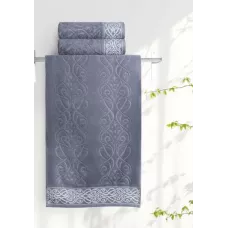 Махровое банное полотенце Самойловский текстиль “Толедо” (Маренго), 70х140