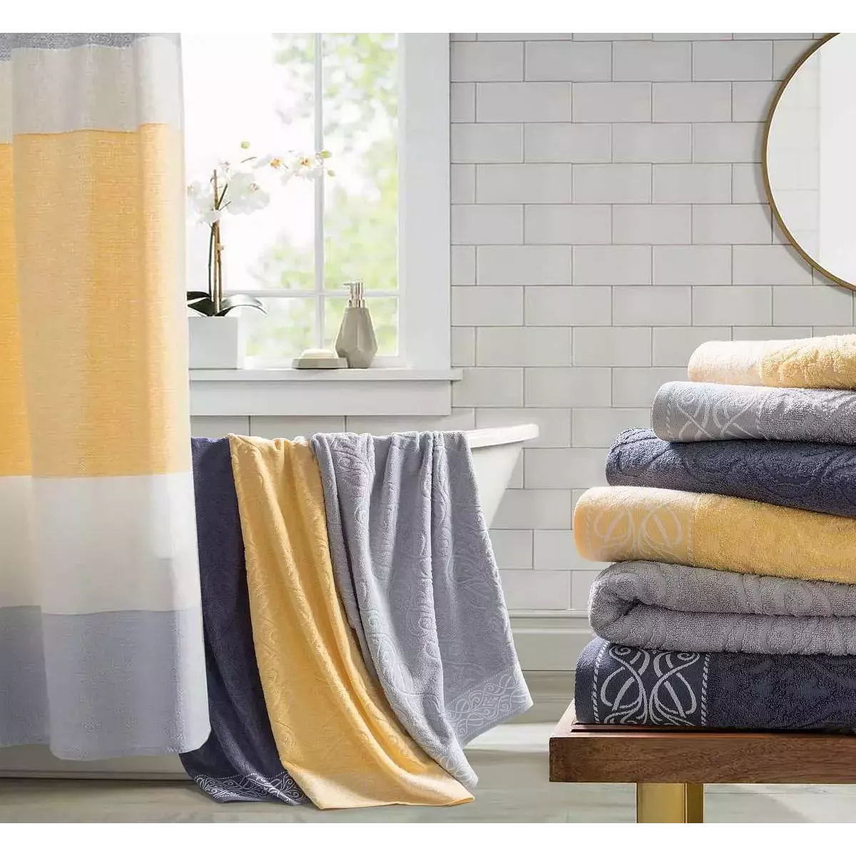 Махровое лицевое полотенце Самойловский текстиль “Толедо” (Баклажан), 50х90