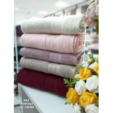 Махровое лицевое полотенце Sofi De Marko “Irma” (бордо), 50x90