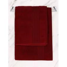 Махровое лицевое полотенце Sofi De Marko “Irma” (бордо), 50x90