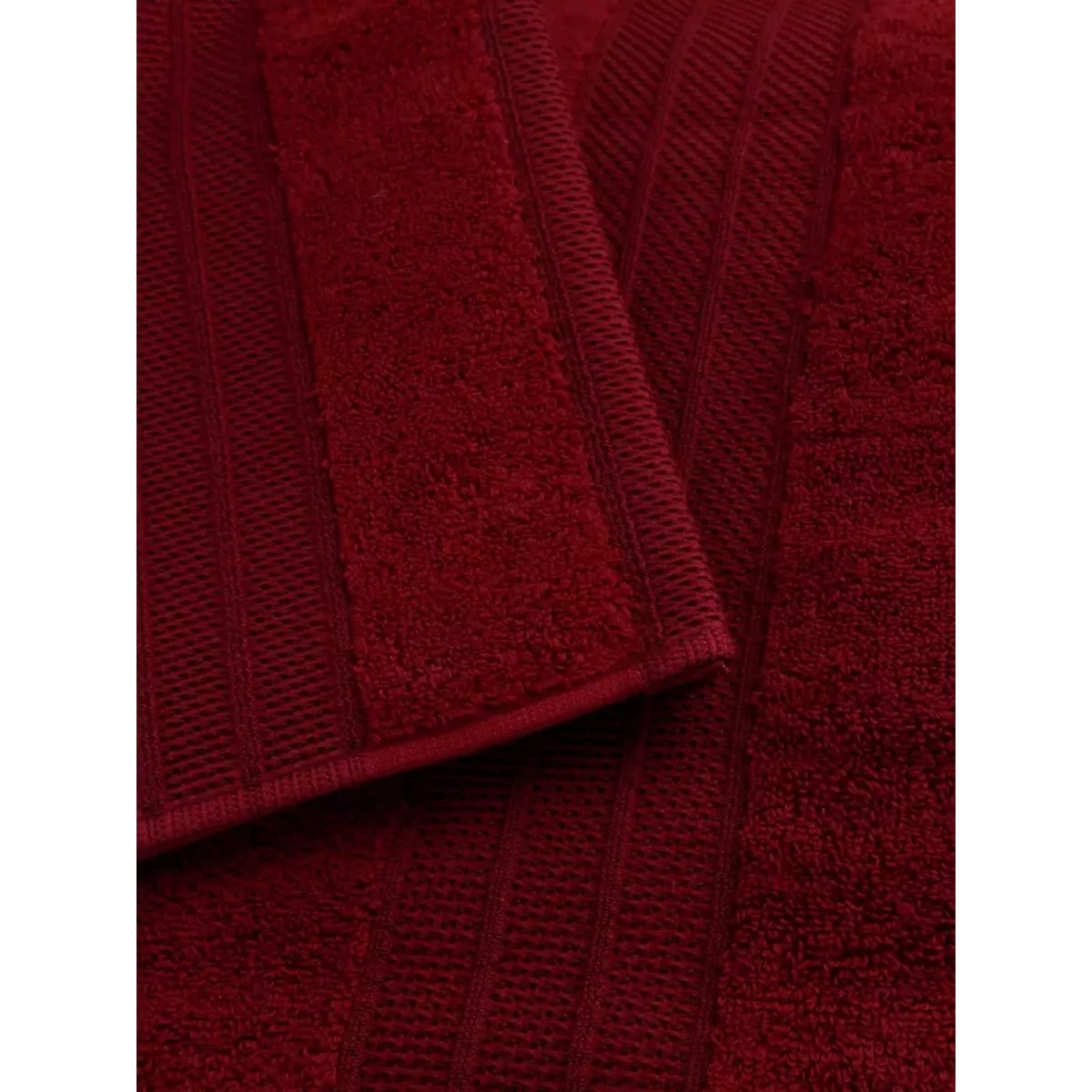 Махровое лицевое полотенце Sofi De Marko “Irma” (бордо), 50x90