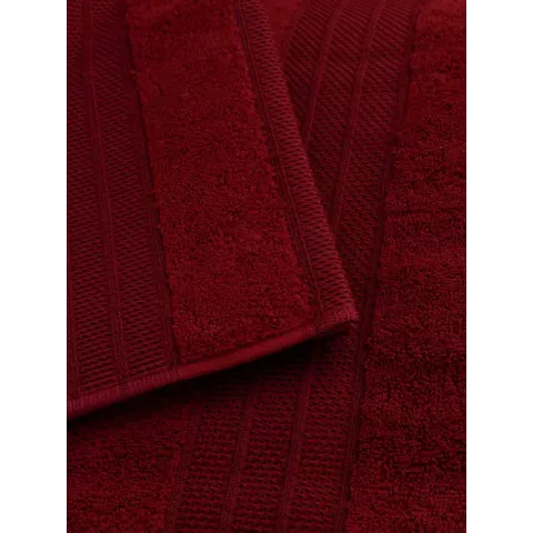 Махровое лицевое полотенце Sofi De Marko “Irma” (бордо), 50x90