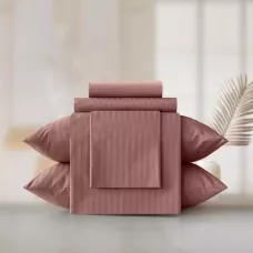 Комплект постельного белья Verossa stripe-sateen “Ash”, семейный