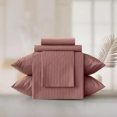 Комплект постельного белья Verossa stripe-sateen “Ash”, семейный