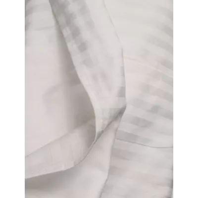 Пододеяльник DonCotton "Stripe Sateen" (белый) 200х220