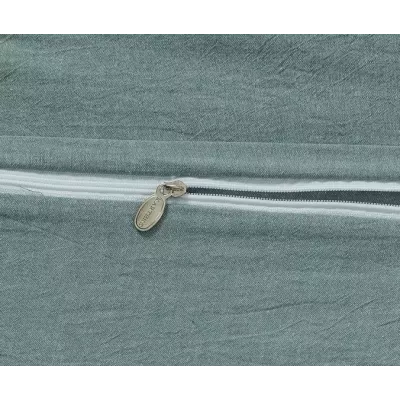 Комплект постельного белья Karteks "Вареный жаккард с рюшей" VJ-07, евро