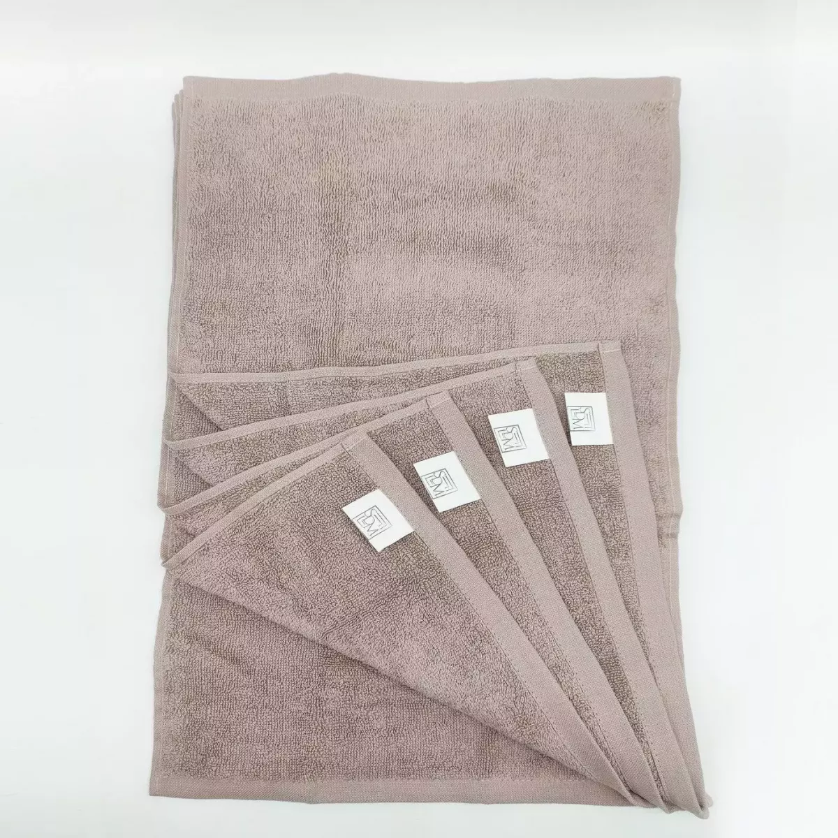 Комплект полотенец Sofi de marko “Дэйзи” (капучино), 30x50 (5 шт)