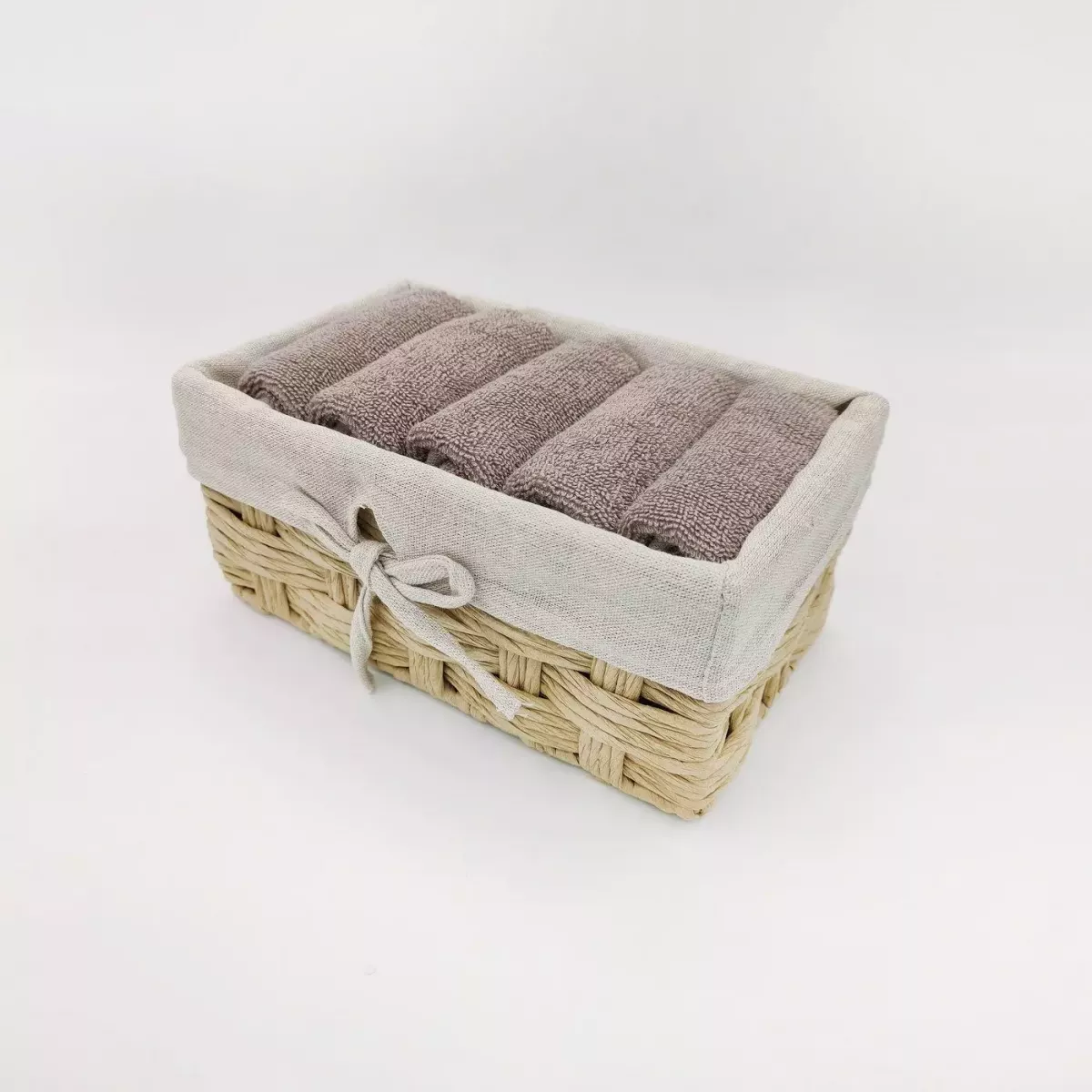 Комплект полотенец Sofi de marko “Дэйзи” (капучино), 30x50 (5 шт)