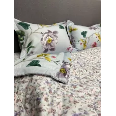 Комплект с одеялом KAZANOV.A Nano Cotton Air “Петра” (голубая платина), евро