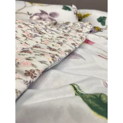 Комплект с одеялом KAZANOV.A Nano Cotton Air “Петра” (голубая платина), евро