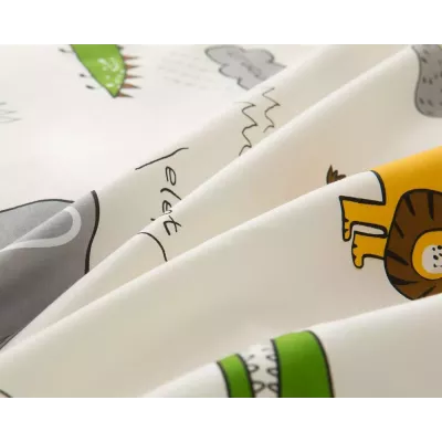 Комплект постельного белья Sofi De Marko “Africa” (желтый), 1.5 спальный