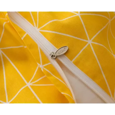 Комплект постельного белья Sofi De Marko “Africa” (желтый), 1.5 спальный