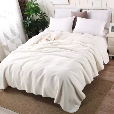 Плед меховой Sofi de Marko “Аурелия” (молоко), 220x240