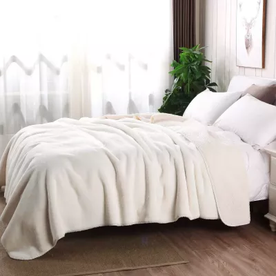 Плед меховой Sofi de Marko “Аурелия” (молоко), 220x240