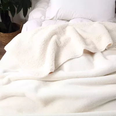 Плед меховой Sofi de Marko “Аурелия” (молоко), 220x240