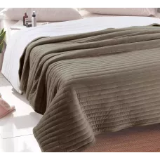 Плед-покрывало Sofi De Marko “Либерти” (шоколад), 220x240