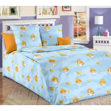 Комплект постельного белья Бамбино “Ангел-хранитель”, ясельное