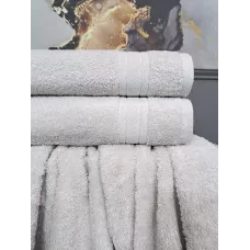 Махровое полотенце Kazanov.a “Arno” (лаванда платина), 50х90