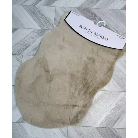 Коврик плюшевый Sofi De Marko (беж), 60х90