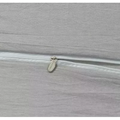 Комплект постельного белья Karteks "Вареный жаккард с рюшей" VJ-04, евро