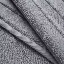 Махровое банное полотенце Verossa “Steps Texture” (графит), 70х140