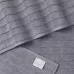 Махровое банное полотенце Verossa “Steps Texture” (графит), 70х140
