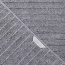 Махровое банное полотенце Verossa “Steps Texture” (графит), 70х140