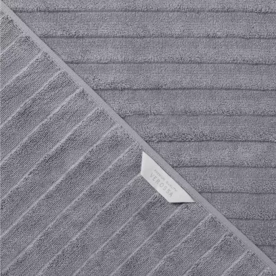 Махровое банное полотенце Verossa “Steps Texture” (графит), 70х140