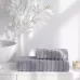 Махровое банное полотенце Verossa “Steps Texture” (графит), 70х140