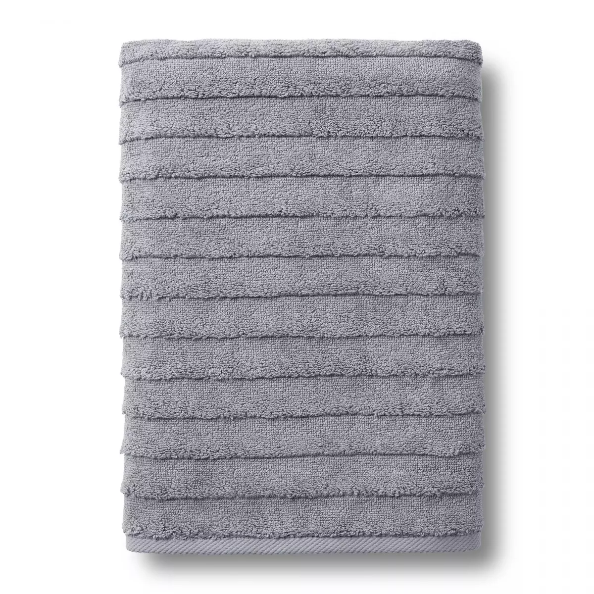 Махровое банное полотенце Verossa “Steps Texture” (графит), 70х140