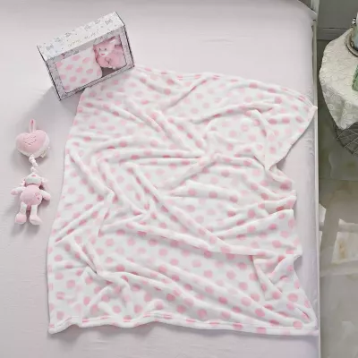 Плед детский Sofi de Marko “№2” (розовый) + игрушка