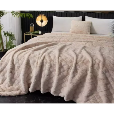 Плед-покрывало Sofi de Marko “Бернард” (крем), 220x240