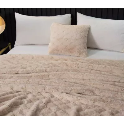 Плед-покрывало Sofi de Marko “Бернард” (крем), 220x240