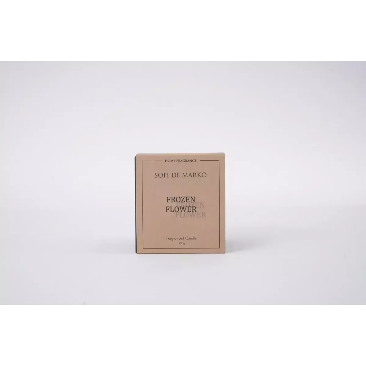 Свеча ароматическая Sofi De Marko "Frozen Flower" (220гр), 1шт