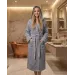 Халат махровый женский Sofi de Marko "Мабелла" (серый)