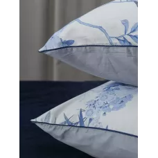 Комплект с одеялом KAZANOV.A “Королек” индиго жемчуг (египетский хлопок-велюр), евро